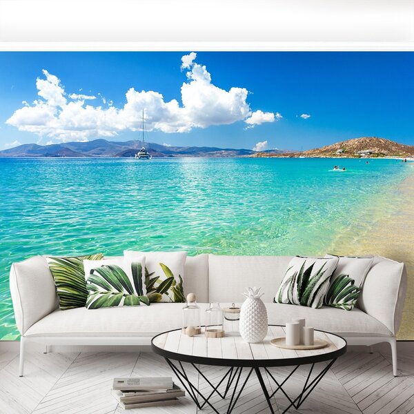 Carta da parati Spiaggia della Grecia 104x70 cm