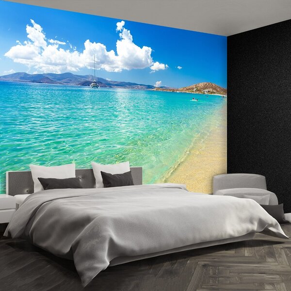 Carta da parati Spiaggia della Grecia 104x70 cm