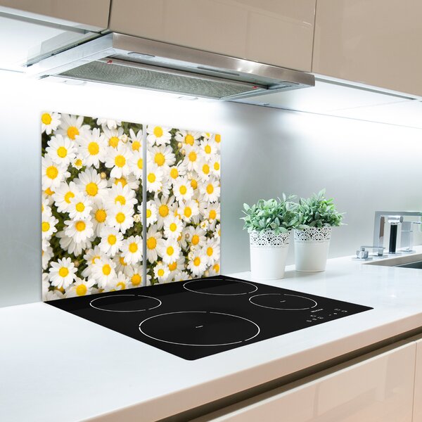 Tagliere in vetro Margherita 60x52 cm