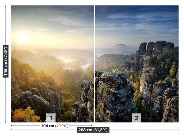 Carta da parati Vista panoramica 104x70 cm