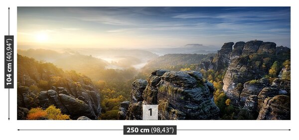 Carta da parati Vista panoramica 104x70 cm