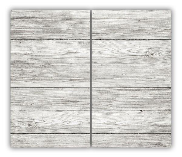 Tagliere in vetro Sfondo di legno 60x52 cm