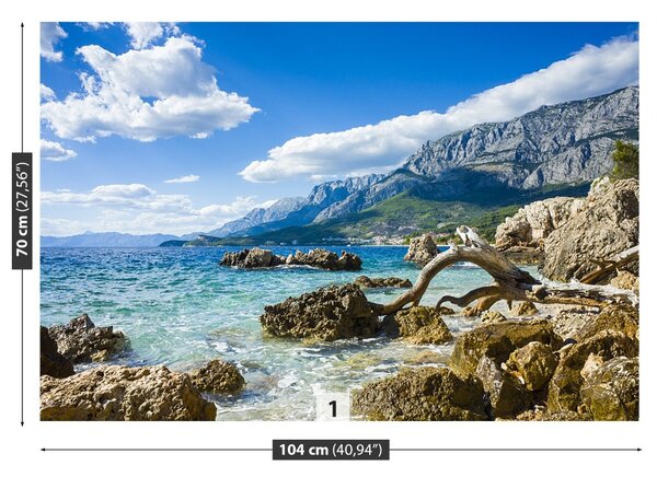 Carta da parati Mare della Croazia 104x70 cm