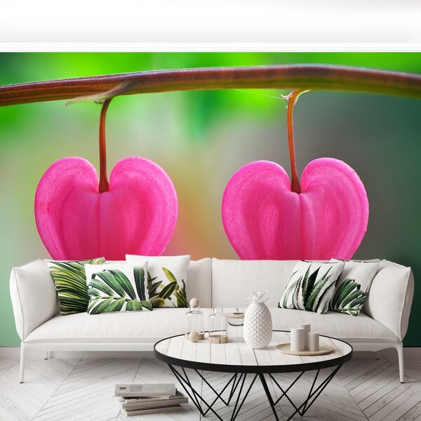 Carta da parati Fiore di cuore 104x70 cm