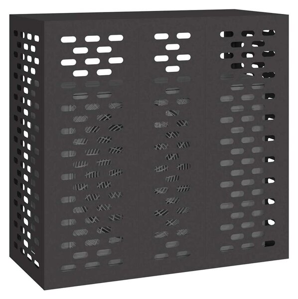 Copertura protettiva per condizionatori, colore nero, 110 x 50 x 105 cm, marca vidaXL