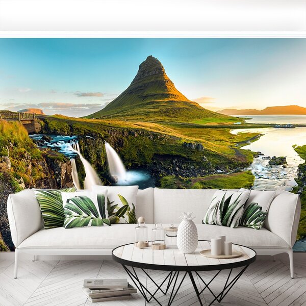 Carta da parati Monte Kirkjufell 104x70 cm