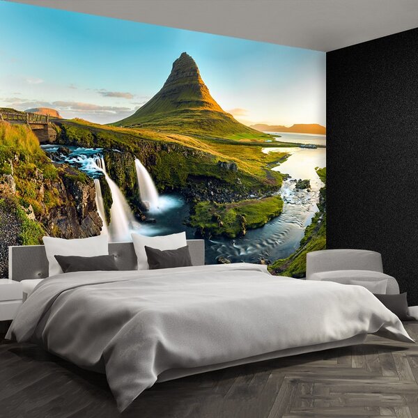 Carta da parati Monte Kirkjufell 104x70 cm