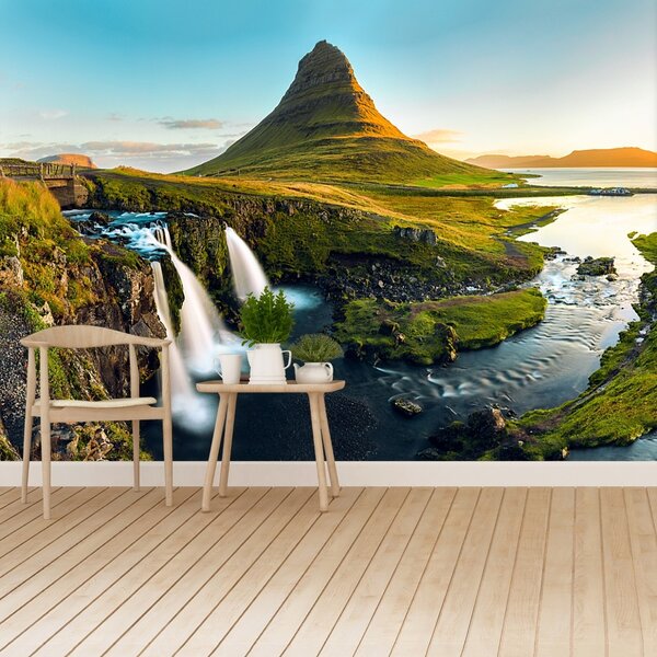 Carta da parati Monte Kirkjufell 104x70 cm