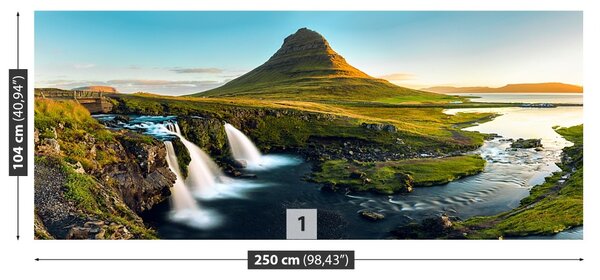 Carta da parati Monte Kirkjufell 104x70 cm
