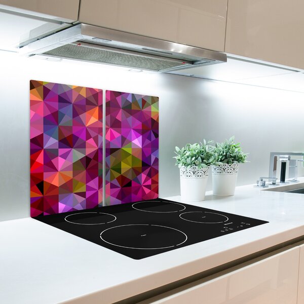 Tagliere in vetro Astrazione d'onda 60x52 cm