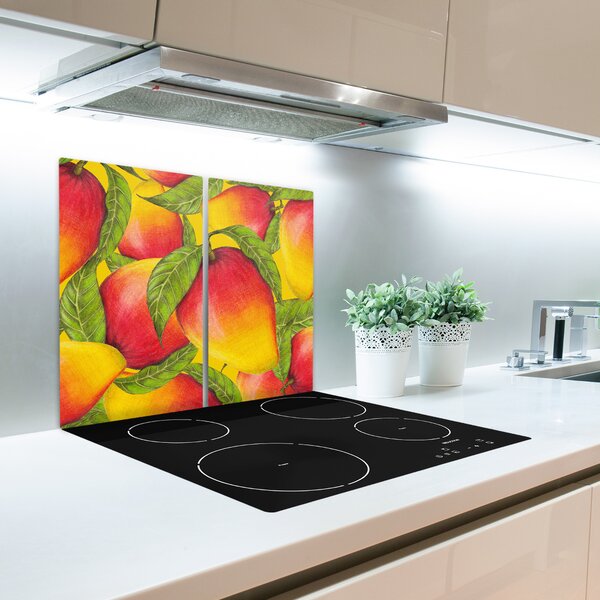 Tagliere in vetro temperato Mango 60x52 cm