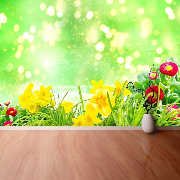Carta da parati Fiori di Pasqua 104x70 cm