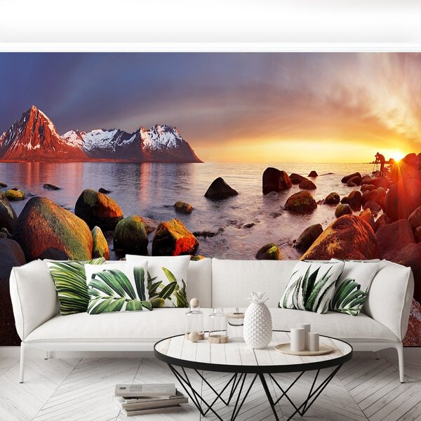 Carta da parati Ocean Norvegia 104x70 cm