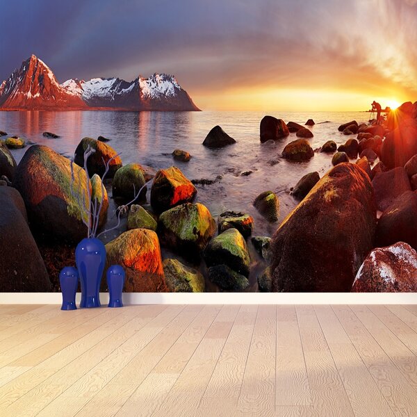 Carta da parati Ocean Norvegia 104x70 cm