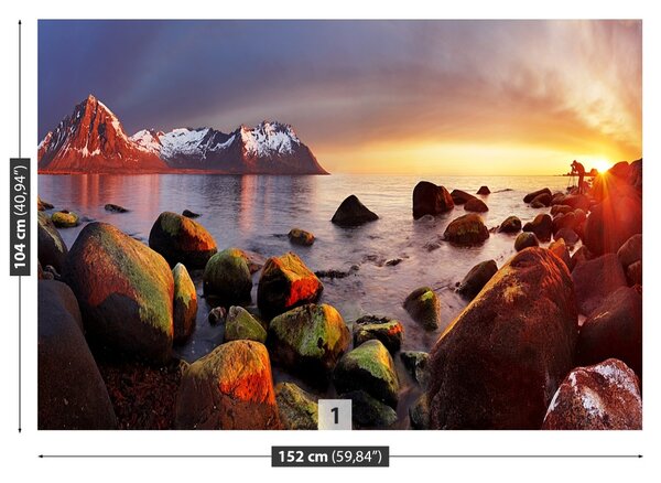 Carta da parati Ocean Norvegia 104x70 cm