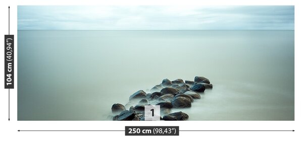 Carta da parati Rocce baltiche 104x70 cm