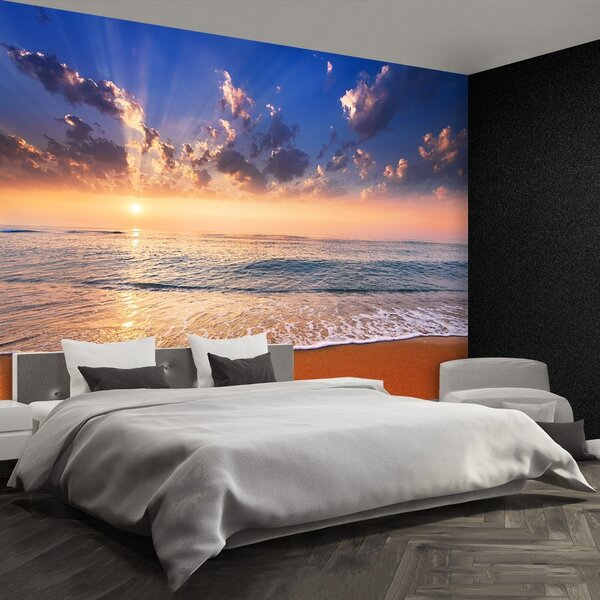 Carta da parati Sole Mare 104x70 cm
