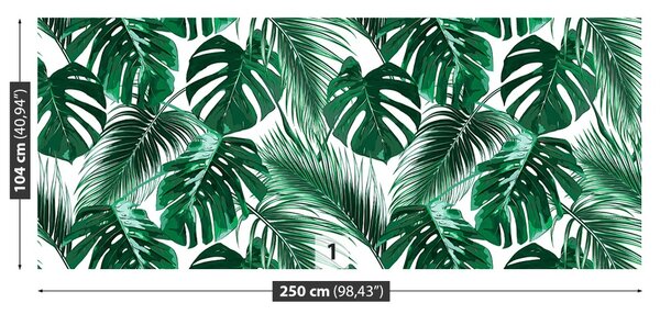 Carta da parati Monstera Hole 104x70 cm