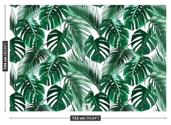 Carta da parati Monstera Hole 104x70 cm