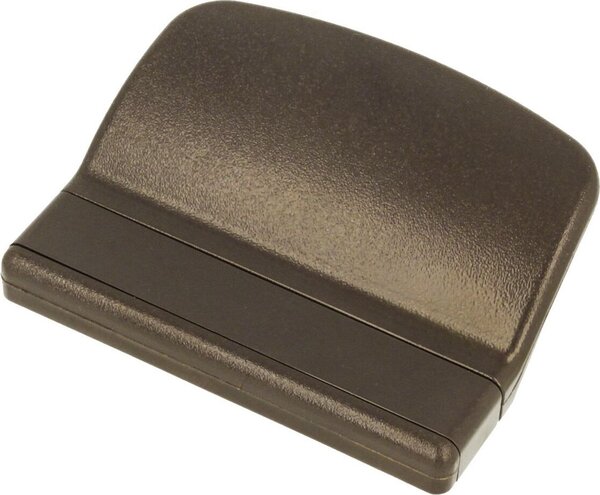 Maniglia per porta finestra in plastica - Marrone RAL 8019