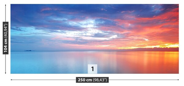 Carta da parati Il tramonto 104x70 cm