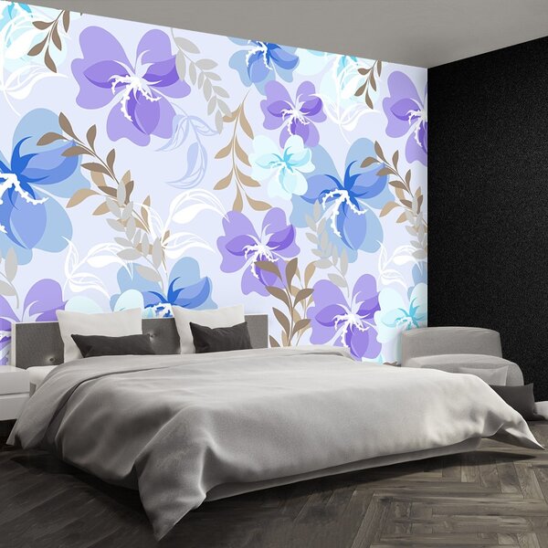 Carta da parati Fiori 104x70 cm