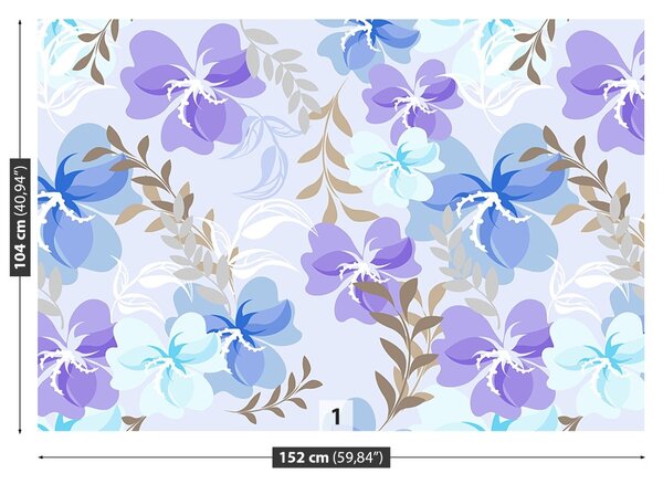 Carta da parati Fiori 104x70 cm
