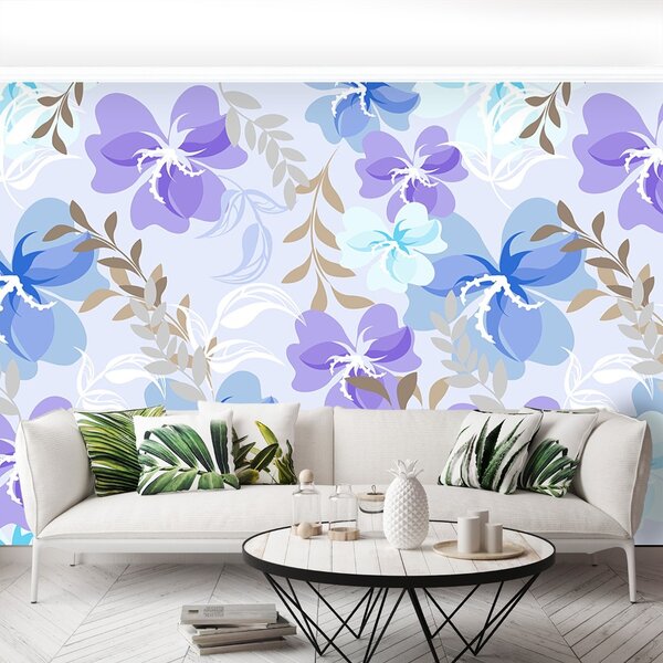 Carta da parati Fiori 104x70 cm