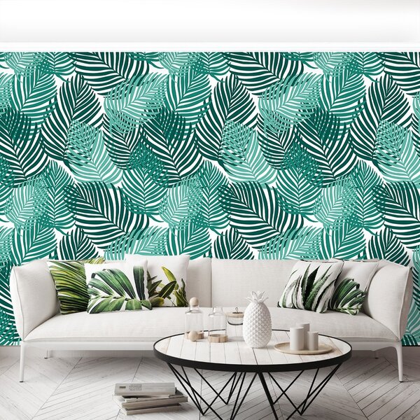 Carta da parati Foglie tropicali 104x70 cm