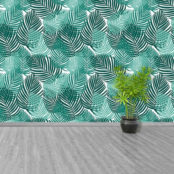 Carta da parati Foglie tropicali 104x70 cm