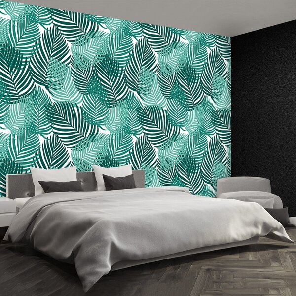 Carta da parati Foglie tropicali 104x70 cm