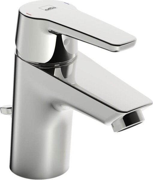 Miscelatore per lavabo Oras Saga con bocca fissa e aeratore, con valvola di scarico