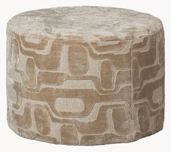 Pouf in viscosa Yago