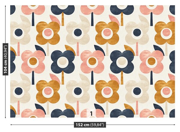 Carta da parati Pattern floreale 104x70 cm