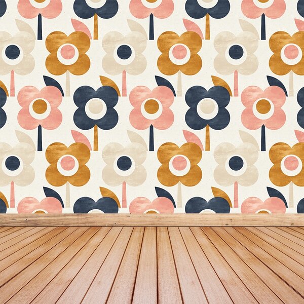 Carta da parati Pattern floreale 104x70 cm