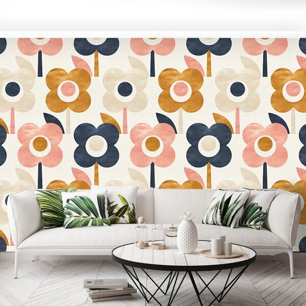 Carta da parati Pattern floreale 104x70 cm