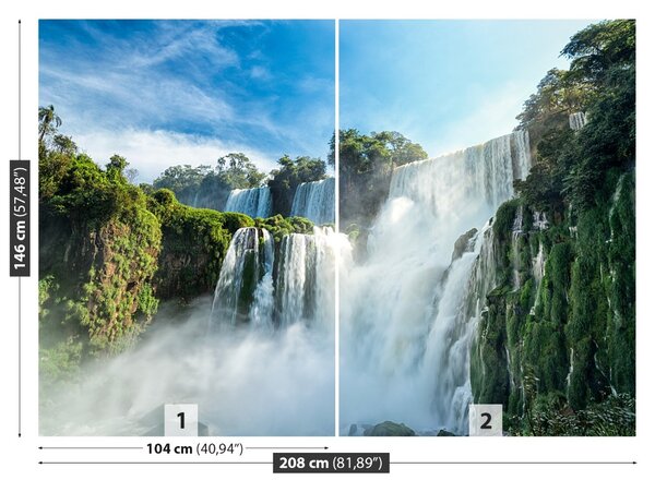 Carta da parati Cascata di iguazú 104x70 cm