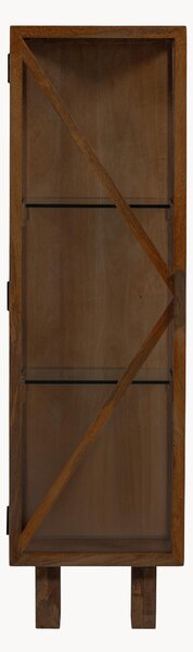 Vetrina da parete in legno di mango Kella