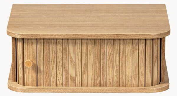 Comodino da parete in legno Jena