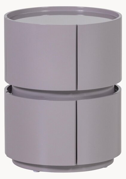 Comodino con cassetti Lunex