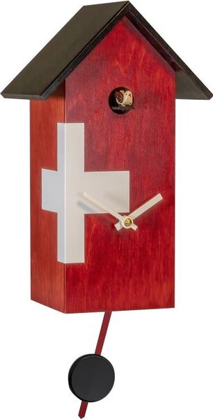 Engstler - 360/41_Q - Coucou - Quarzo - Noyer - 28 cm