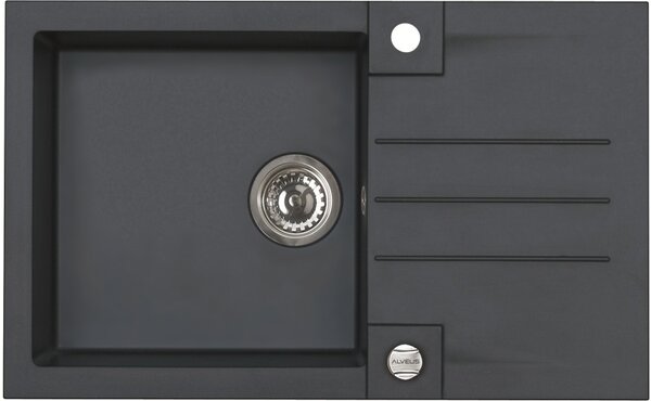 Alveus Rock lavello in granito 78x48 cm grigio/grafite/inox 4203005
