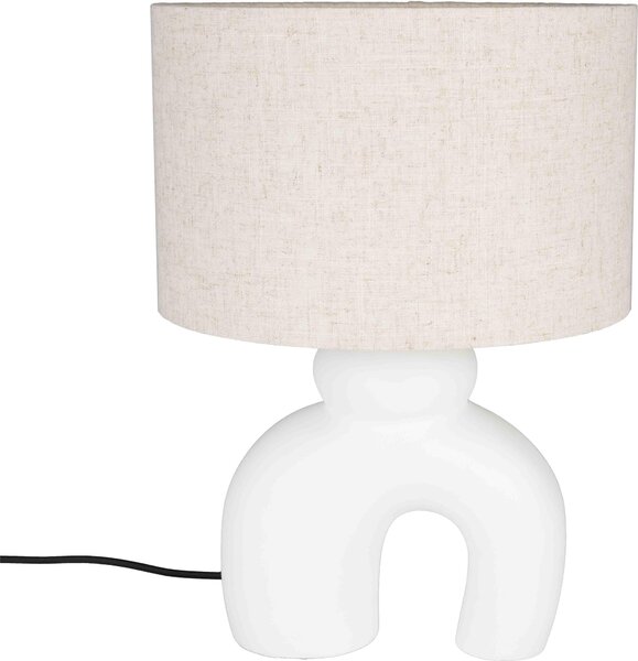 Zuiver Bibi Lampada da tavolo in cemento bianco