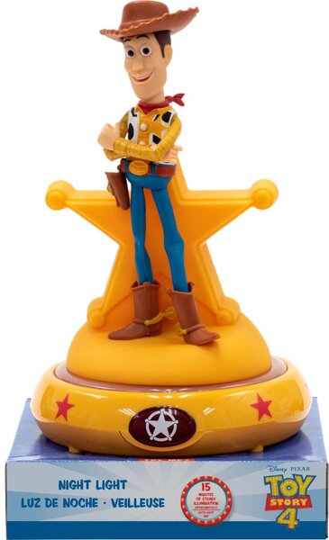 Lampada da Comodino Led 3D Woody Toy Story