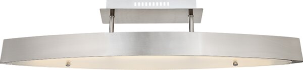 Lampada a sospensione Globo, modello Dl, finitura nichel opaco, 1 LED, codice prodotto 67802D
