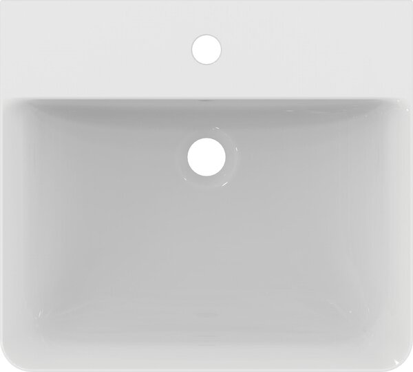 Ideal Standard Connect Air lavabo 500mm, 1 trou de robinet, avec trop-plein, E030101, E030101