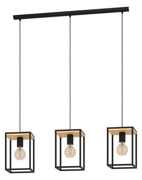 Eglo 99855 - Lampadario su corda LIBERTAD 3xE27/40W/230V