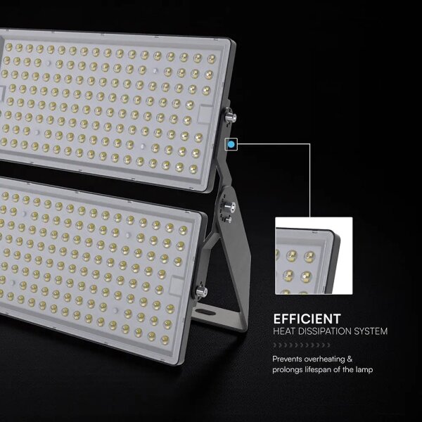 Proiettore LED 500W/230V 4000K IP65 grigio