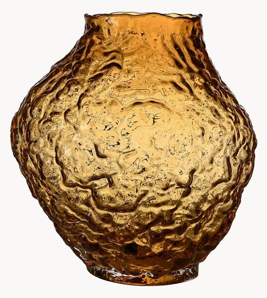Vaso in vetro soffiato Corallo, alt. 26 cm
