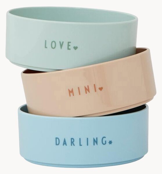 Set di 3 ciotole per bambini Mini Favourite